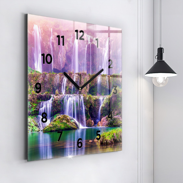 Orologio quadrato Cascata Jiulong Cina