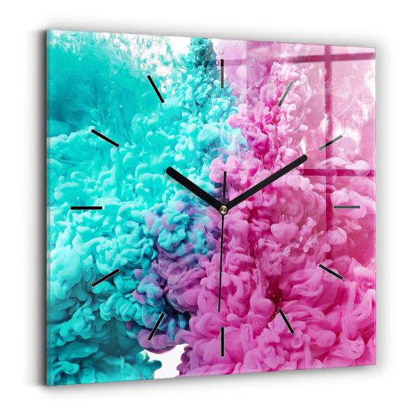 Orologio quadrato Arte moderna - macchie