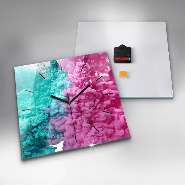 Orologio quadrato Arte moderna - macchie