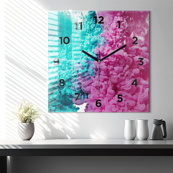Orologio quadrato Arte moderna - macchie