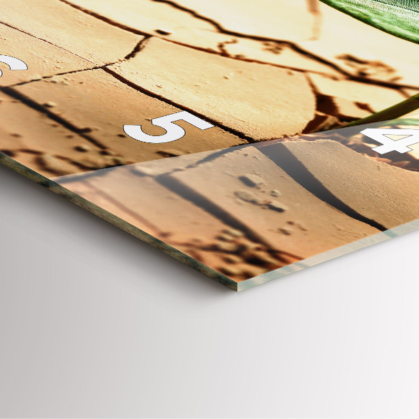 Orologio quadrato Piantare in terreno asciutto