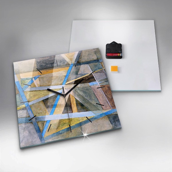 Orologio quadrato Pittura impressionista