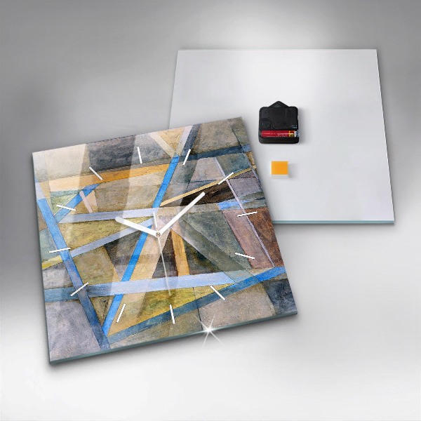 Orologio quadrato Pittura impressionista