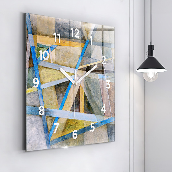 Orologio quadrato Pittura impressionista