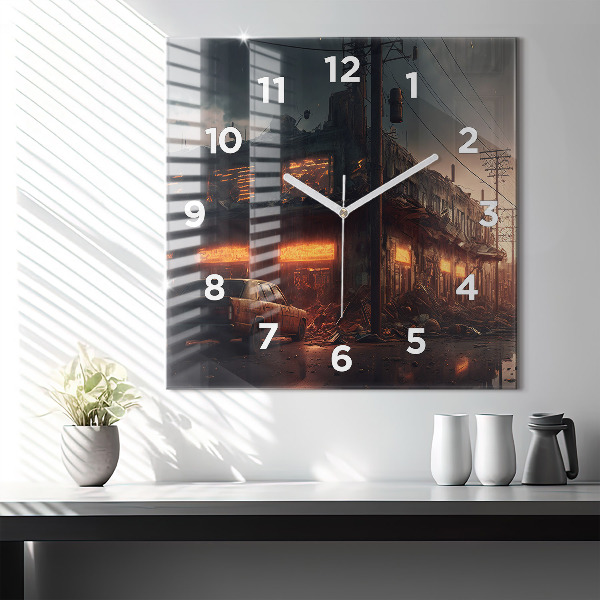 Orologio quadrato Edificio apocalittico