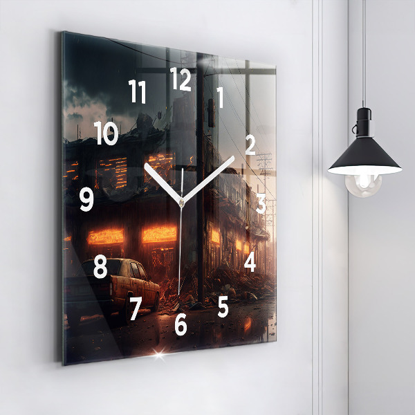 Orologio quadrato Edificio apocalittico
