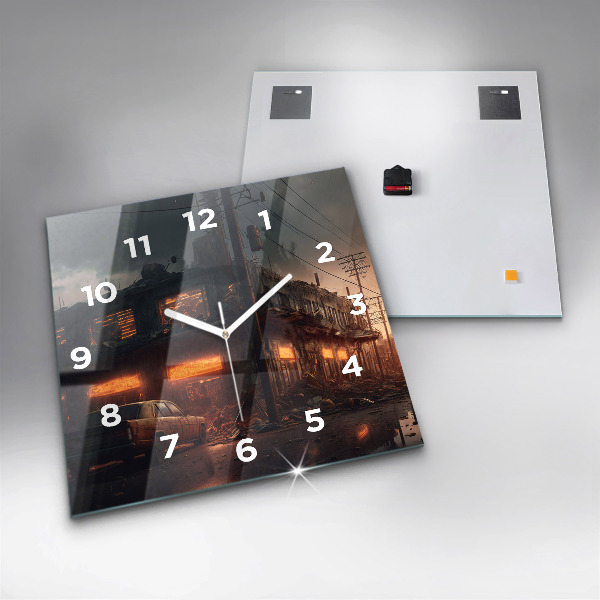 Orologio quadrato Edificio apocalittico