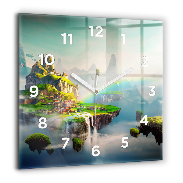 Orologio quadrato Fantasia cinese