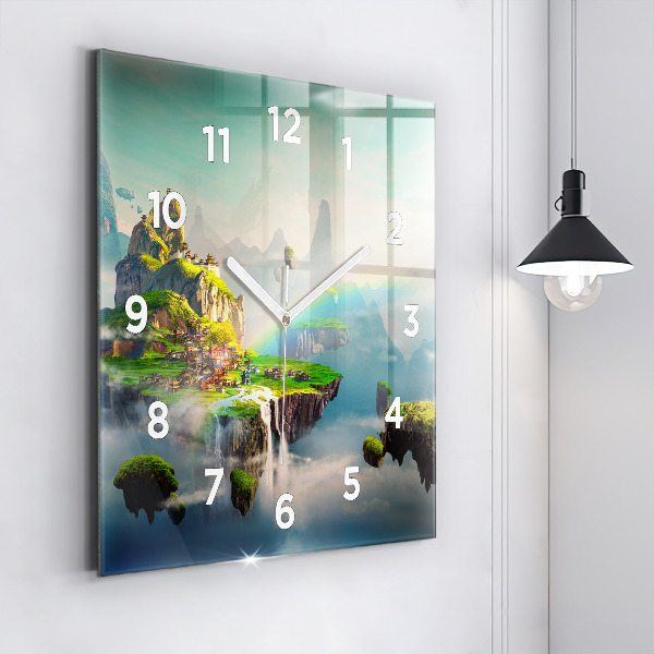 Orologio quadrato Fantasia cinese