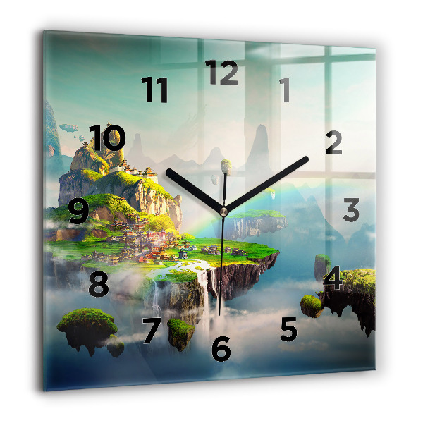 Orologio quadrato Fantasia cinese