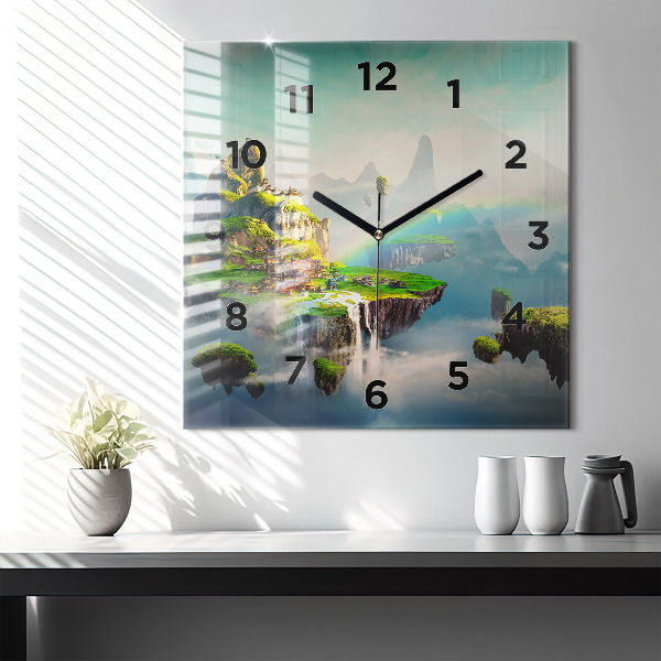 Orologio quadrato Fantasia cinese