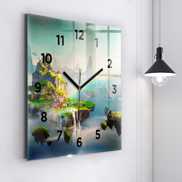 Orologio quadrato Fantasia cinese