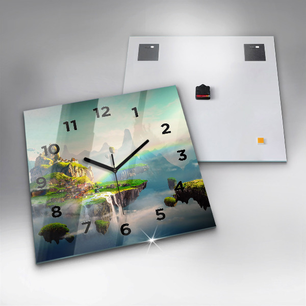 Orologio quadrato Fantasia cinese