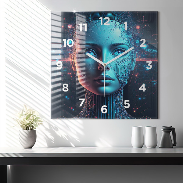 Orologio quadrato Intelligenza artificiale