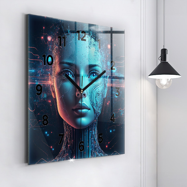 Orologio quadrato Intelligenza artificiale