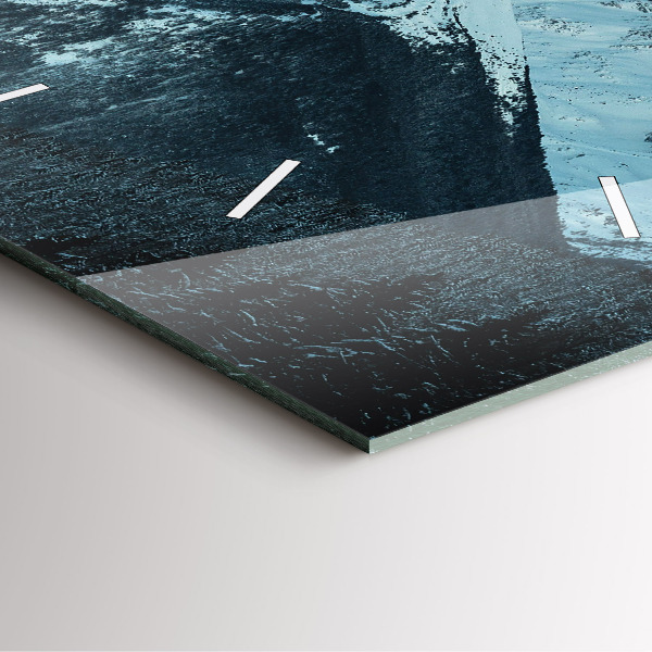 Orologio quadrato Catena montuosa in inverno