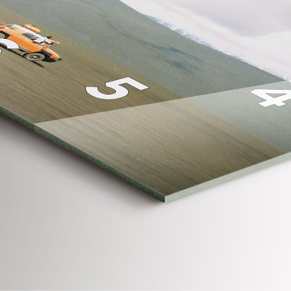 Orologio quadrato Veicolo nel deserto della Kamchatka