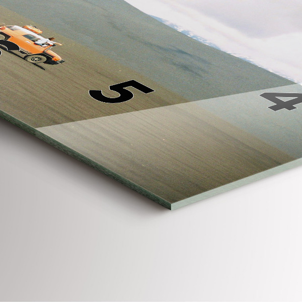 Orologio quadrato Veicolo nel deserto della Kamchatka