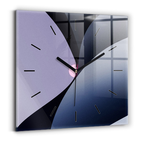 Orologio quadrato Astrazione sole