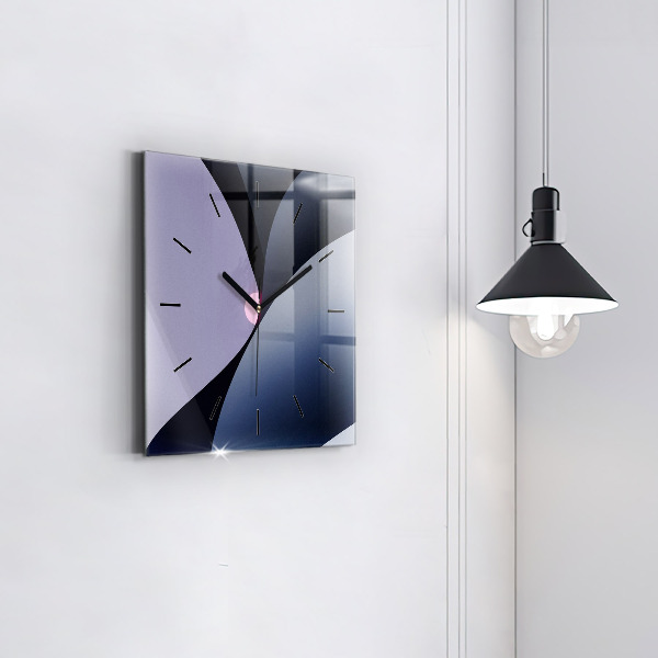 Orologio quadrato Astrazione sole
