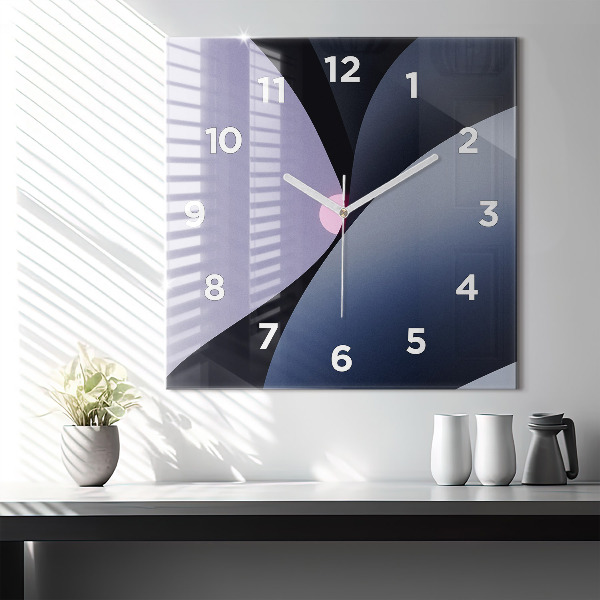 Orologio quadrato Astrazione sole