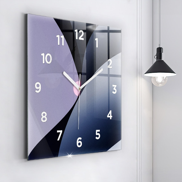 Orologio quadrato Astrazione sole