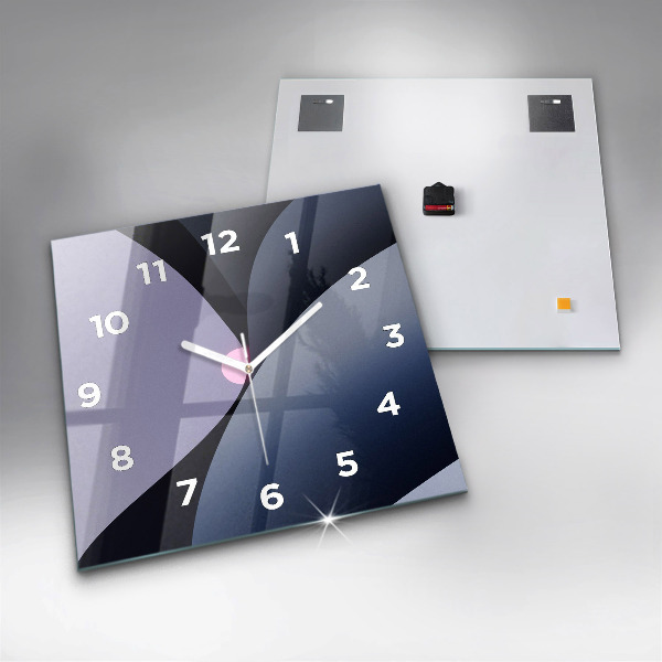 Orologio quadrato Astrazione sole