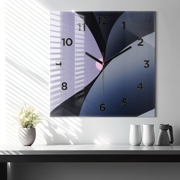 Orologio quadrato Astrazione sole