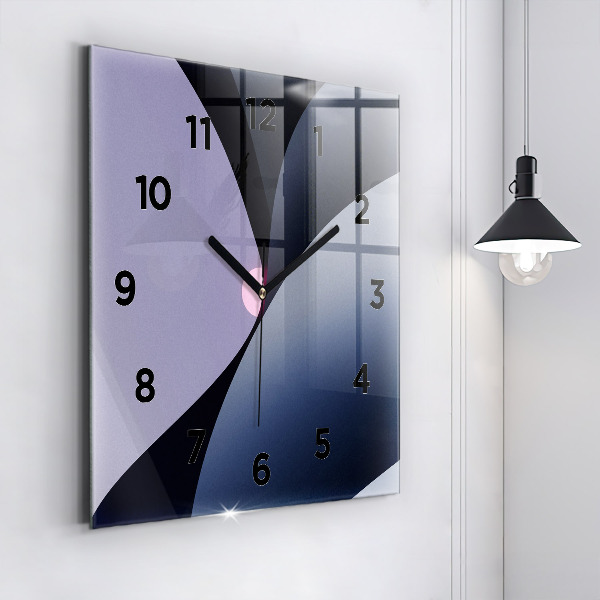 Orologio quadrato Astrazione sole