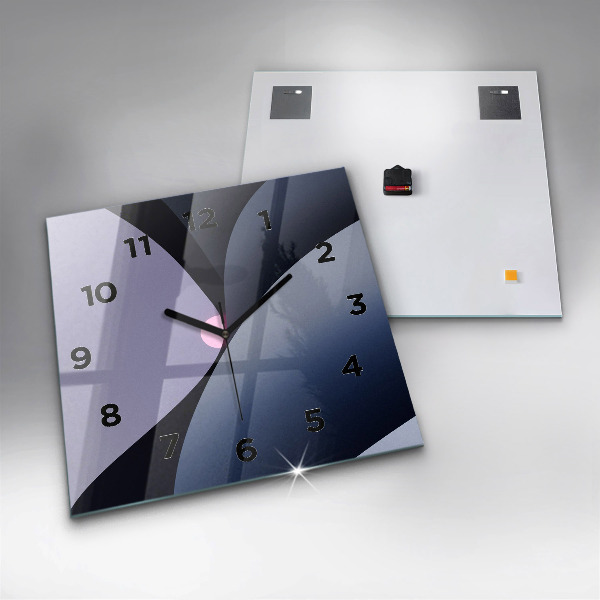 Orologio quadrato Astrazione sole