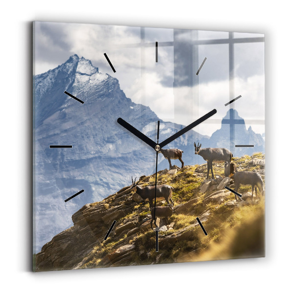Orologio quadrato Capra in Valle d'Aosta