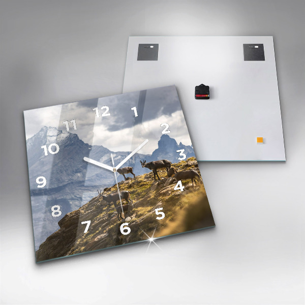 Orologio quadrato Capra in Valle d'Aosta