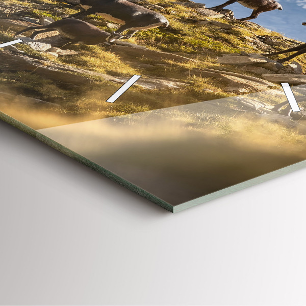 Orologio quadrato Capra in Valle d'Aosta