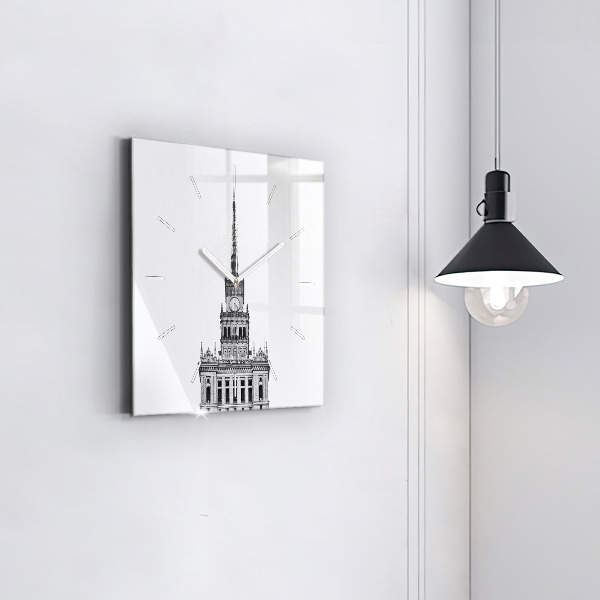 Orologio quadrato Palazzo della Cultura e della Scienza