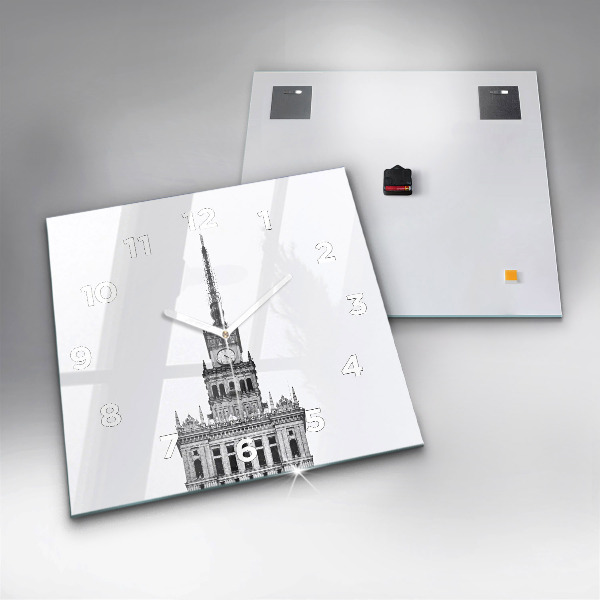 Orologio quadrato Palazzo della Cultura e della Scienza