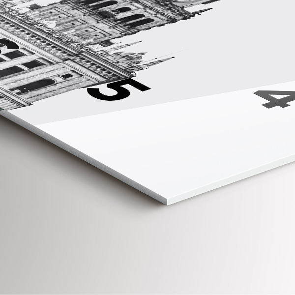 Orologio quadrato Palazzo della Cultura e della Scienza