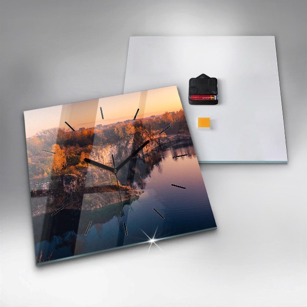 Orologio quadrato Lago di Cracovia Zakrzówek