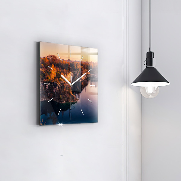 Orologio quadrato Lago di Cracovia Zakrzówek