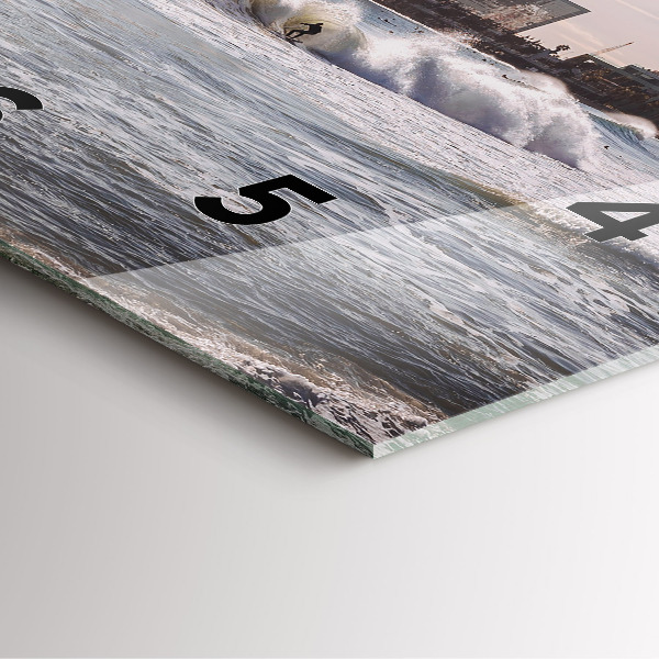 Orologio quadrato Surfista di Barcellona