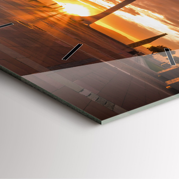 Orologio quadrato Parco Olimpico di Barcellona