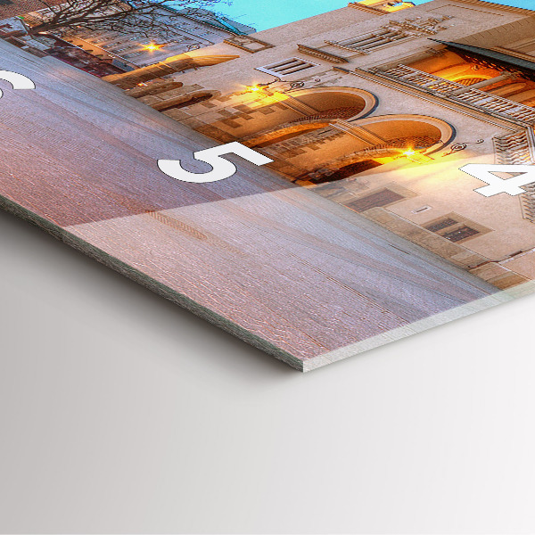 Orologio quadrato Piazza del Mercato Principale di Cracovia