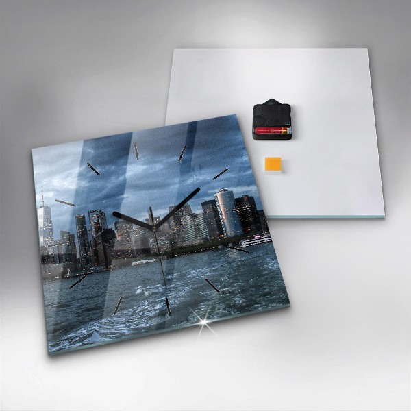 Orologio quadrato Panorama di New York