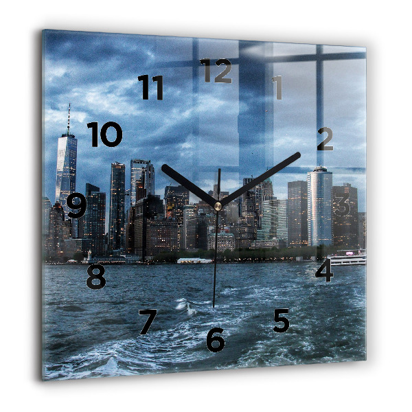 Orologio quadrato Panorama di New York