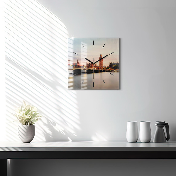 Orologio quadrato Panorama del Big Ben di Londra