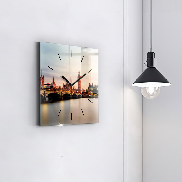 Orologio quadrato Panorama del Big Ben di Londra