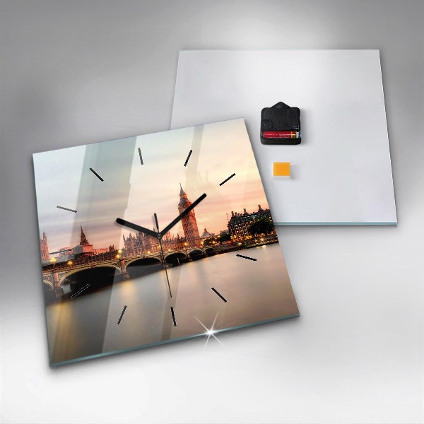 Orologio quadrato Panorama del Big Ben di Londra