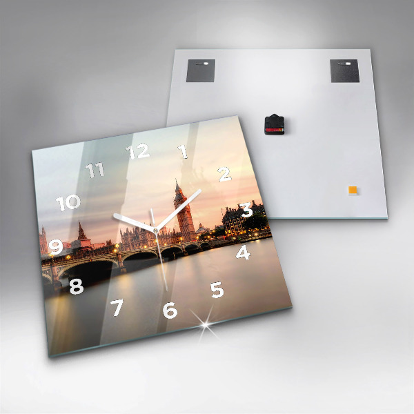 Orologio quadrato Panorama del Big Ben di Londra