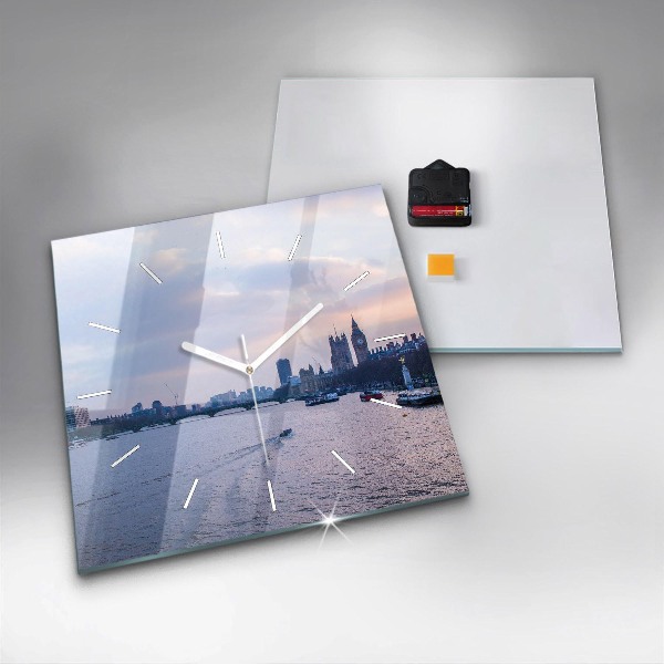 Orologio quadrato Panorama della città dal London Eye
