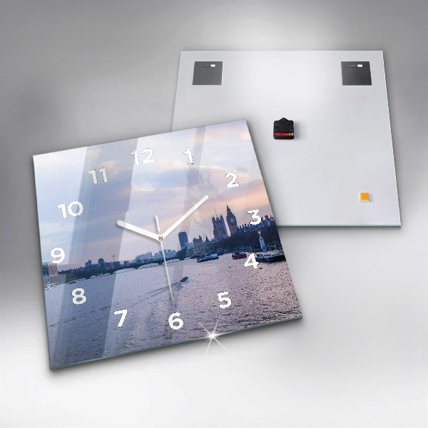 Orologio quadrato Panorama della città dal London Eye