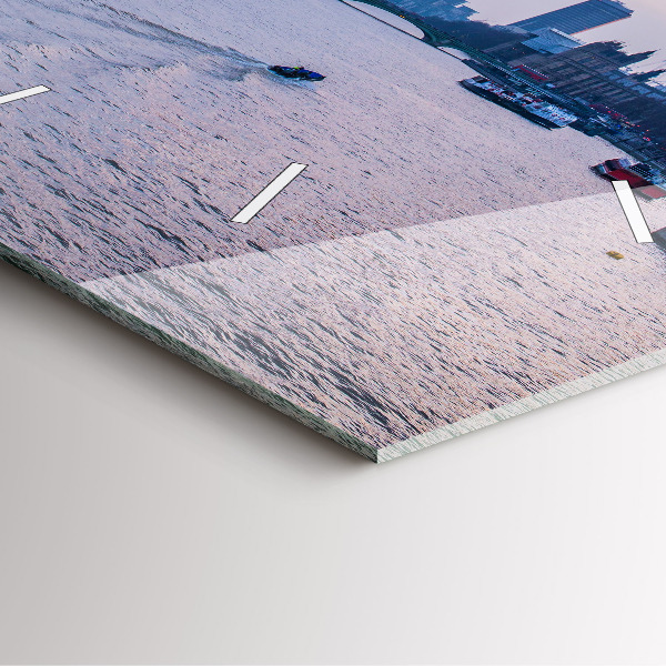 Orologio quadrato Panorama della città dal London Eye